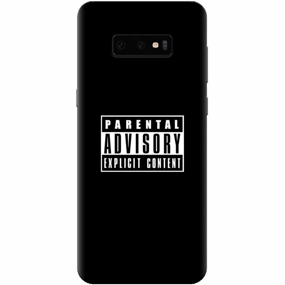 Husa silicon pentru Samsung Galaxy S10 Lite, Parental Advisory