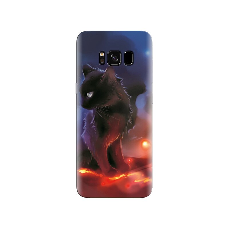 Husa Samsung S8 Beautiful Cat Painting Art
