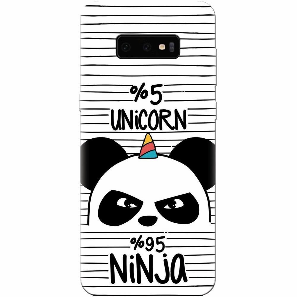 Husa silicon pentru Samsung Galaxy S10 Lite, Unicorn Ninja
