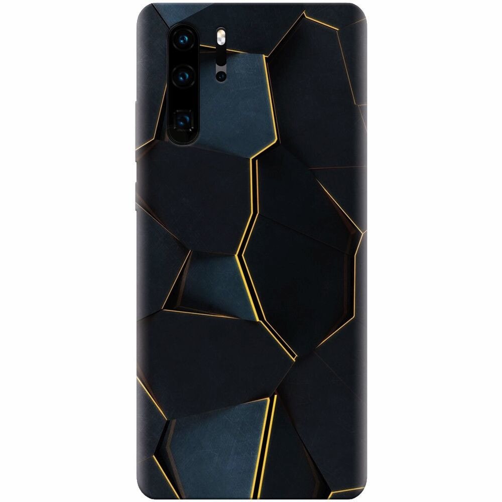 Husa silicon pentru Huawei P30 Pro, Abstract Draw