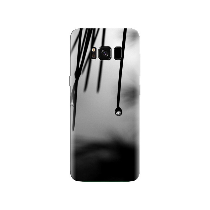 Husa Samsung S8 Plus Black White Dew Drops