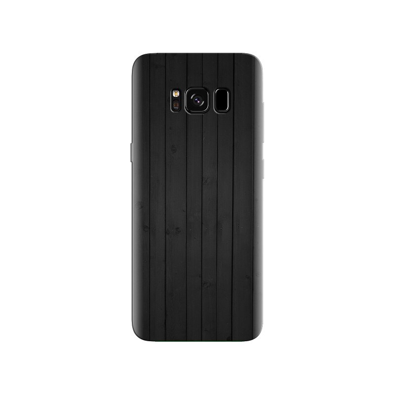 Husa Samsung S8 Black Wood Texture