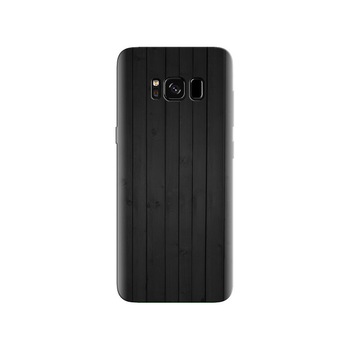 Husa Samsung S8 Black Wood Texture Husa Samsung S8 Black Wood Texture