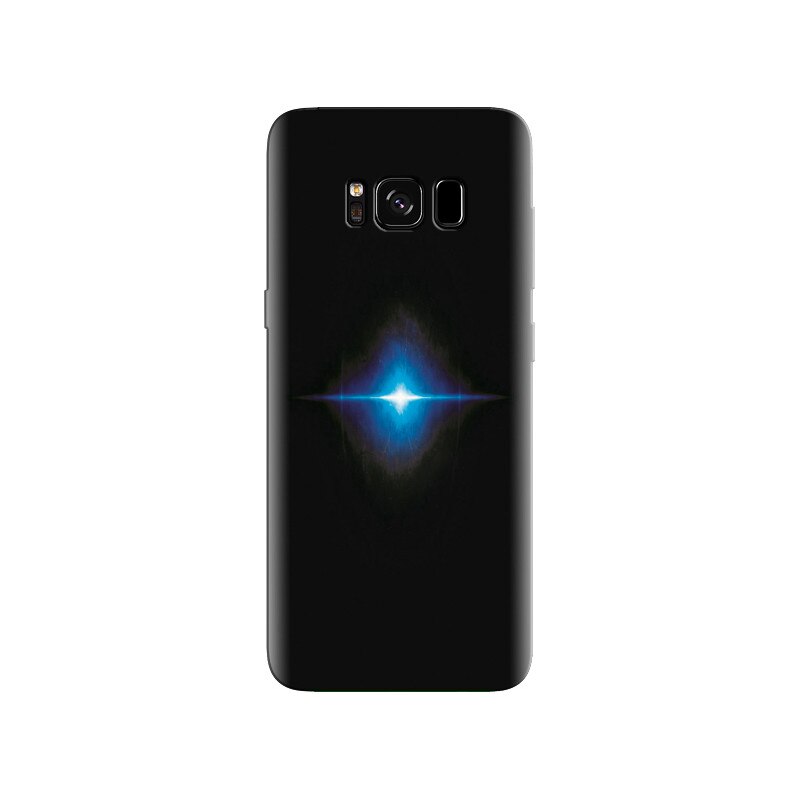 Husa Samsung S8 Plus Black With Blue Lighting