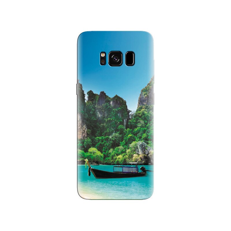 Husa Samsung S8 Boat And Rocks In Thailand