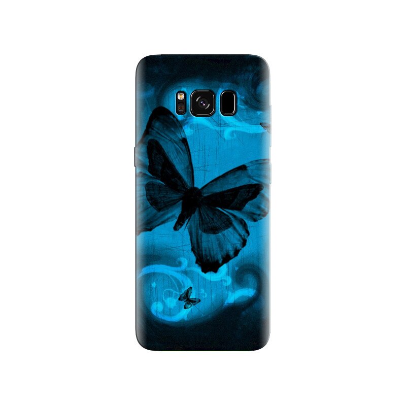 Husa Samsung S8 Blue Butterfly 004