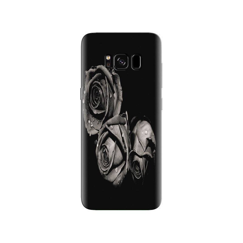 Husa Samsung S8 Black Rose High Definitions