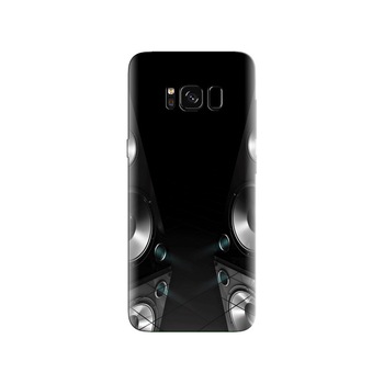 Husa Samsung S8 Black Speakers 3d Husa Samsung S8 Black Speakers 3d