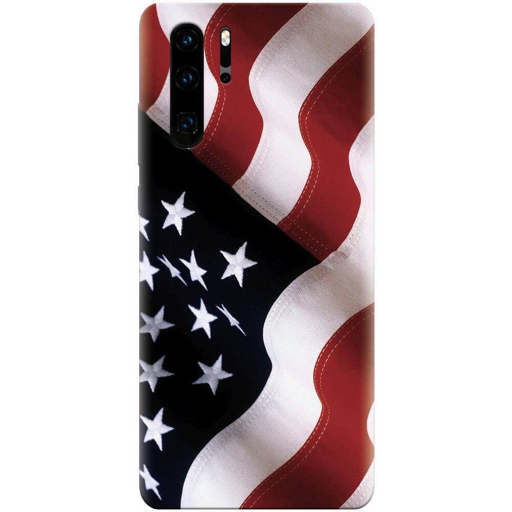 Husa silicon pentru Huawei P30 Pro, American