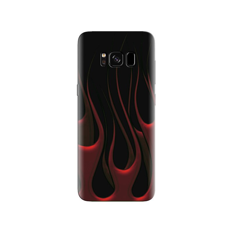 Husa Samsung S8 Cool Red Abstract High Qaulity Images