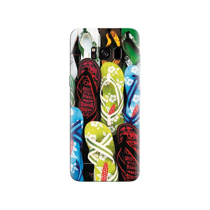 Husa Samsung S8 Colorful Flip Flops