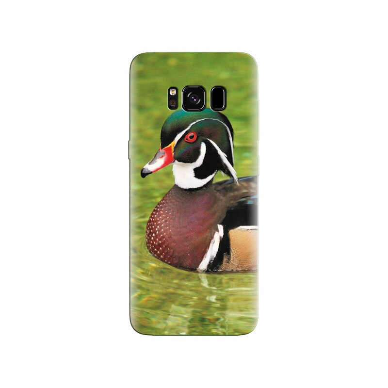 Husa Samsung S8 Colourful Duck On Green Water
