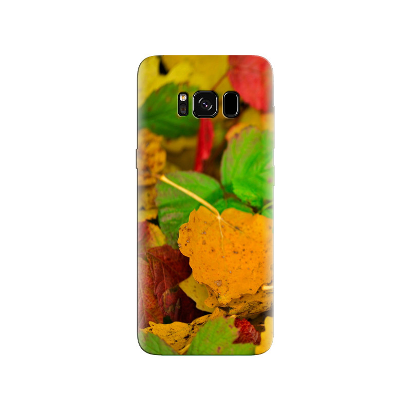 Husa Samsung S8 Plus Color Purple Leaves Autumn
