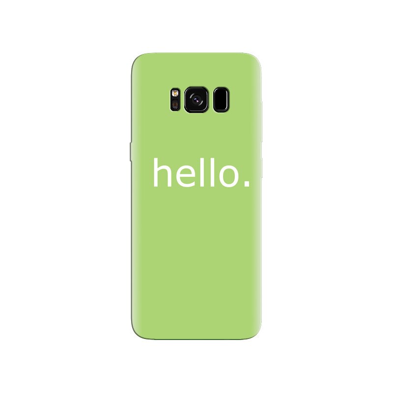 Husa Samsung S8 Cute Simple Hello Message
