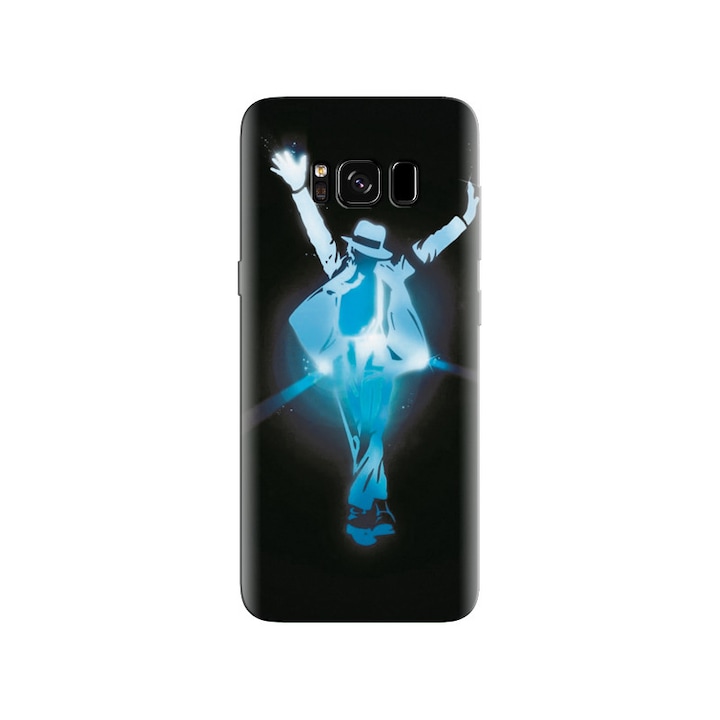 Husa din silicon compatibila cu Samsung Galaxy S8 - model Dancer Michael Jackson Unseen