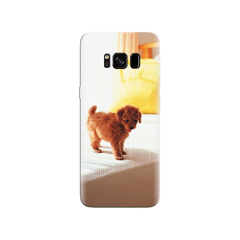 Husa Samsung S8 Cute Dog Puppy On Bed Backgrounds
