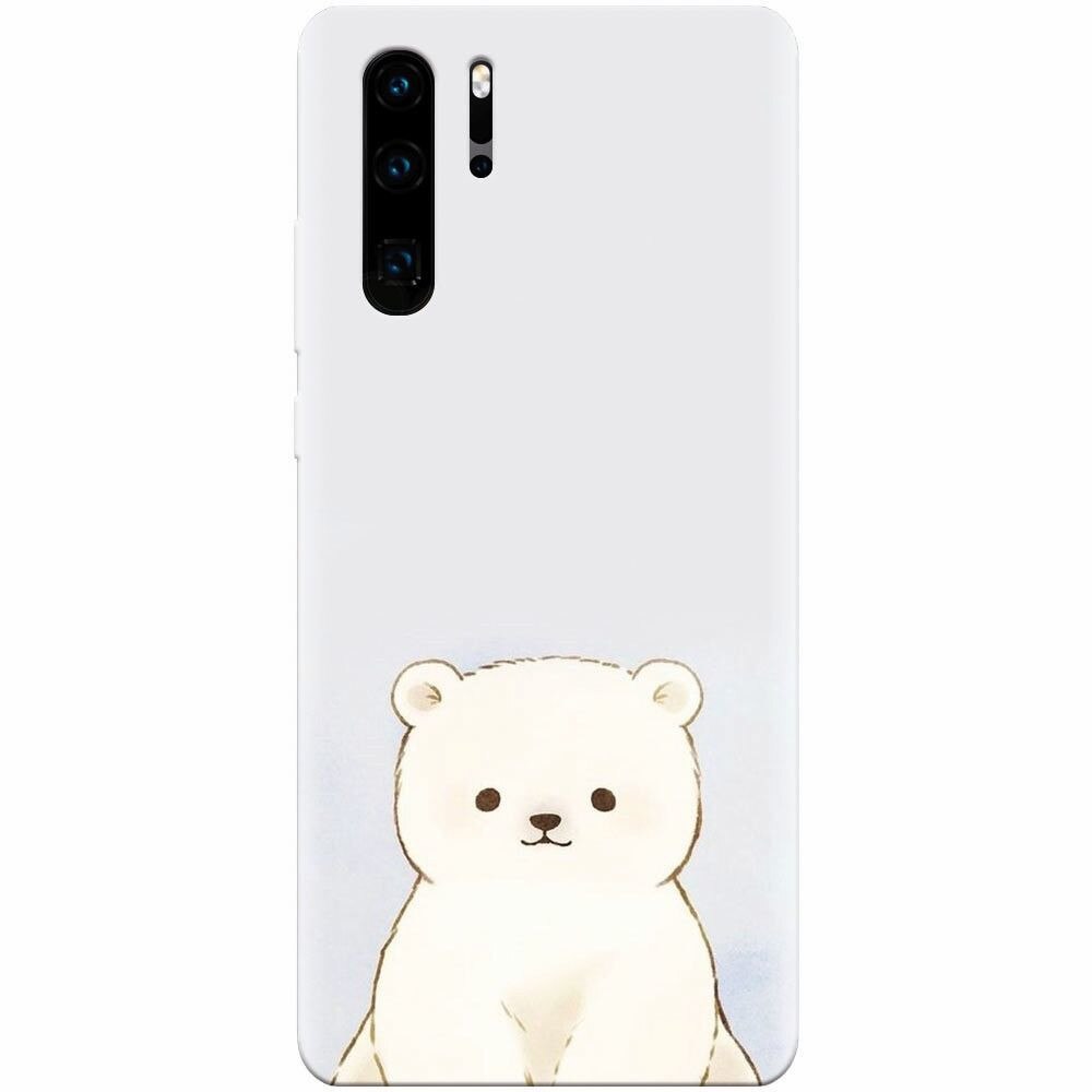 Husa silicon pentru Huawei P30 Pro, Bear