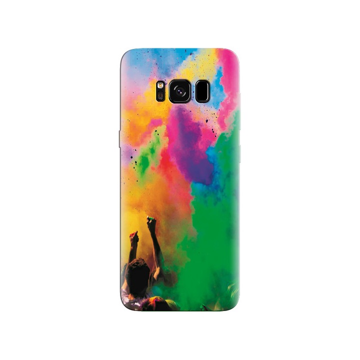 Силиконов калъф, съвместим с Samsung Galaxy S8 - модел Free Holi High QualityPics