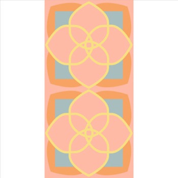 Set stickere autocolante faianta decorativa 20cm x 40cm model decorativ portocaliu 1 Set stickere autocolante faianta decorativa 20cm x 40cm model decorativ portocaliu 1