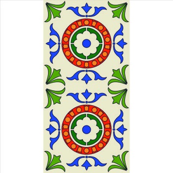 Set stickere autocolante faianta decorativa 20cm x 40cm, model deco multicolor 5 Set stickere autocolante faianta decorativa 20cm x 40cm, model deco multicolor 5