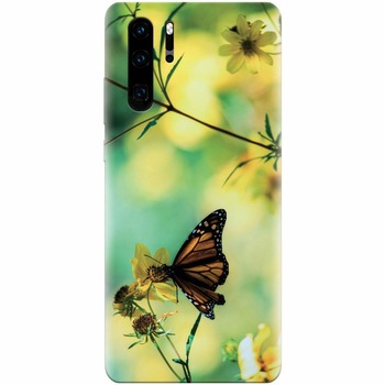 Husa silicon pentru Huawei P30 Pro, Butterfly Husa silicon pentru Huawei P30 Pro, Butterfly