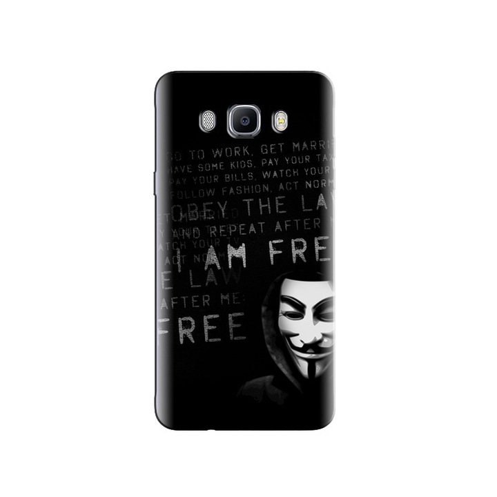 Husa din silicon compatibila cu Samsung Galaxy J5 2016 - model Anonymous