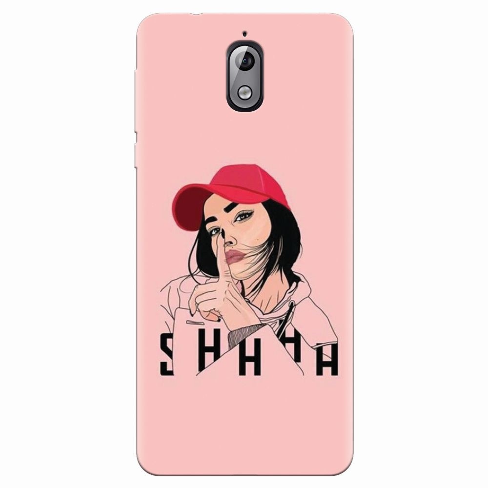 Husa silicon pentru Nokia 3.1, Shhh