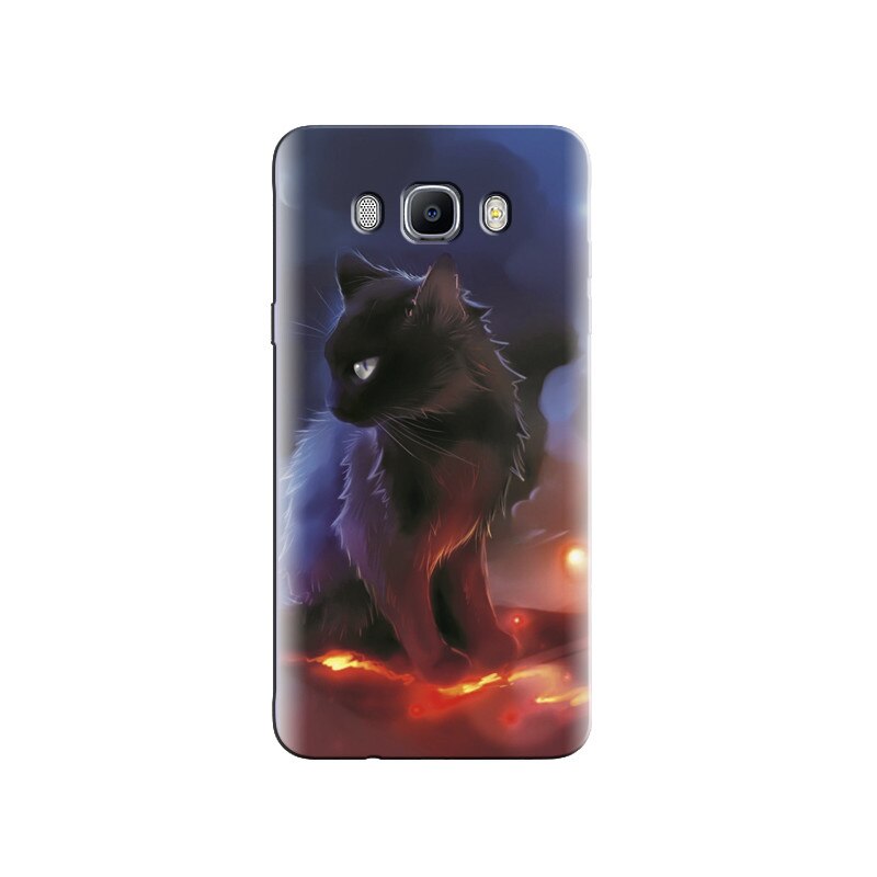 Husa Samsung J5 2016 Beautiful Cat Painting Art