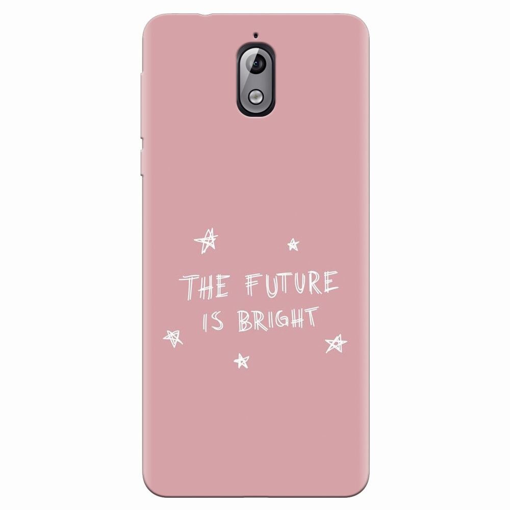 Husa silicon pentru Nokia 3.1, The Future Is Bright