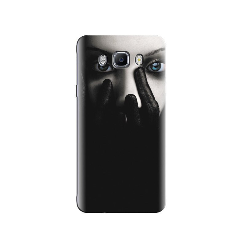 Husa Samsung J5 2016 Beautiful Girls Sketch With Blue Eyes 3g