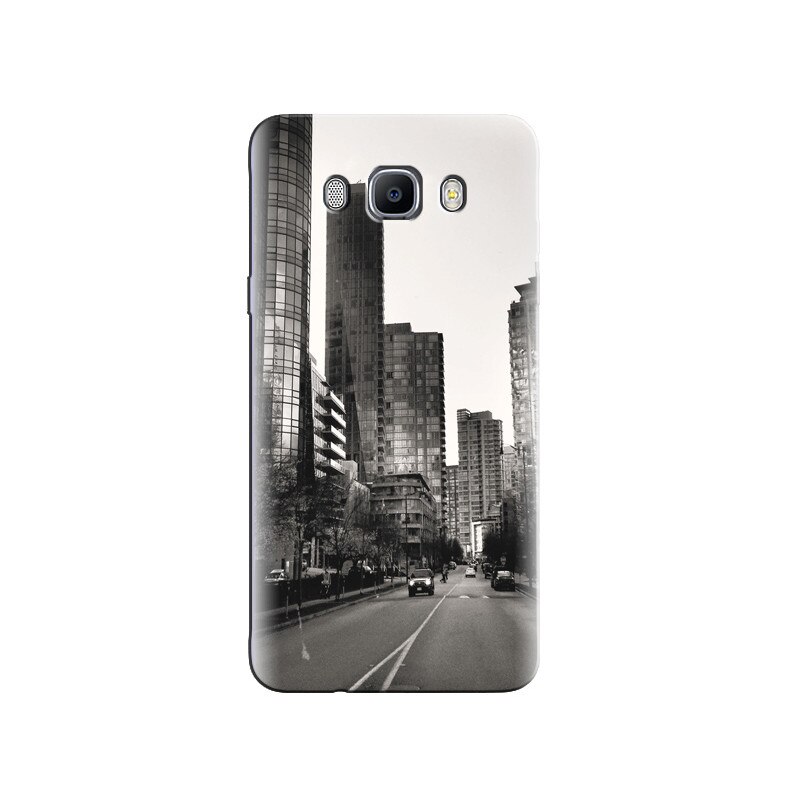 Husa Samsung J5 2016 Black And White City Fantasticks Hq