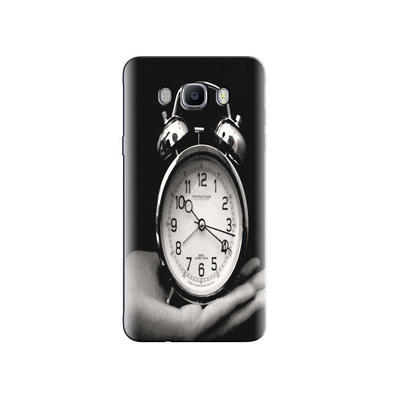 Husa Samsung J5 2016 Black And White Clock