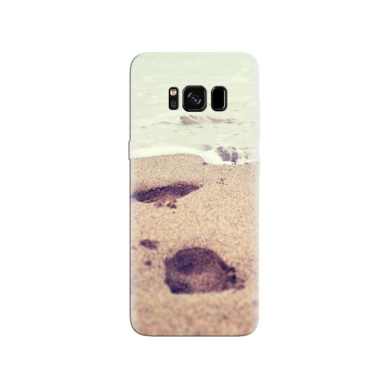 Husa Samsung S8 Plus Footprints On The Beach