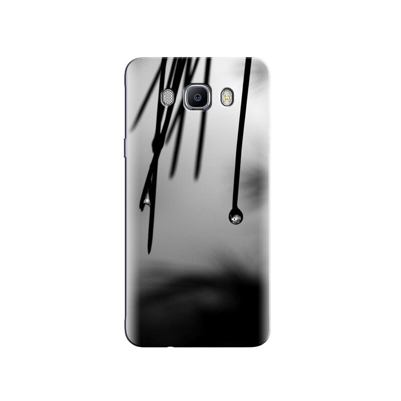 Husa Samsung J5 2016 Black White Dew Drops