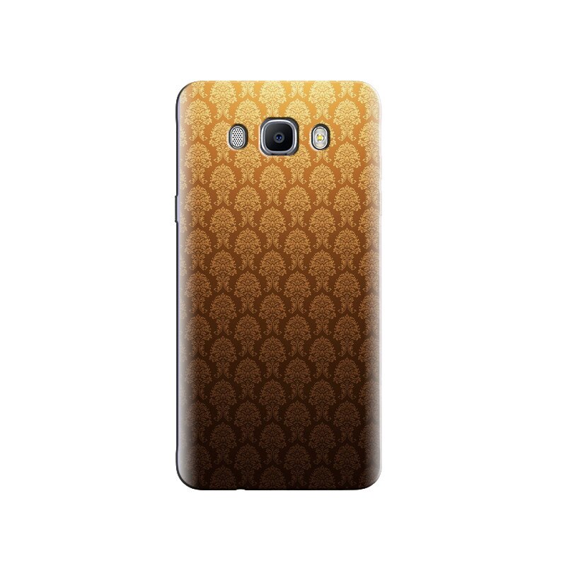 Husa Samsung J5 2016 Brown Orange Texture Patterns