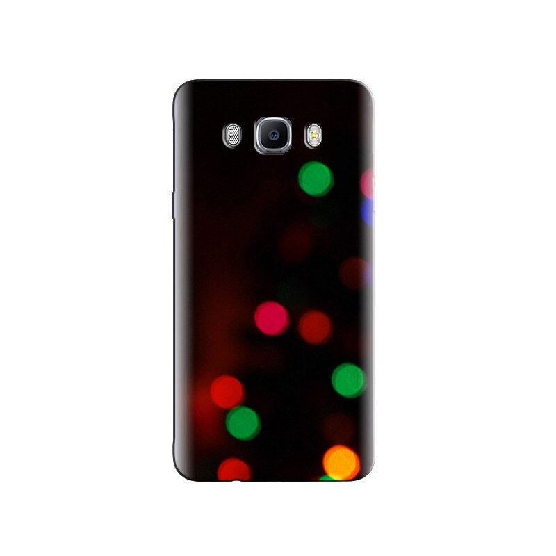 Husa Samsung J5 2016 Christmas Tree Bokeh Lights