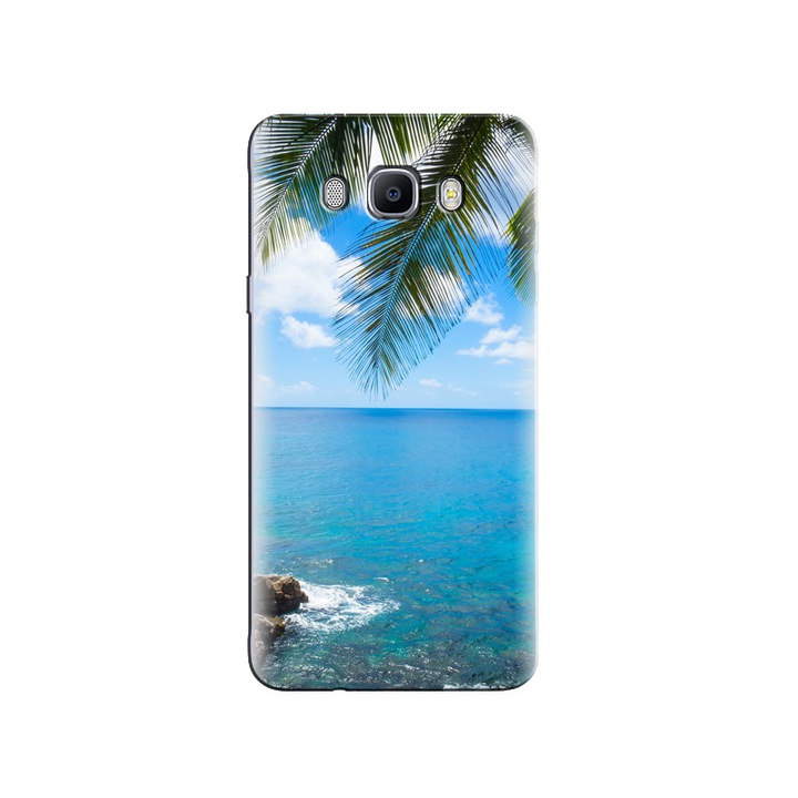 Husa din silicon compatibila cu Samsung Galaxy J5 2016 - model Coastline