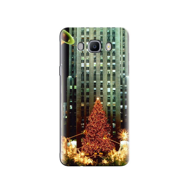 Husa Samsung J5 2016 Christmas In New York Tree Lights