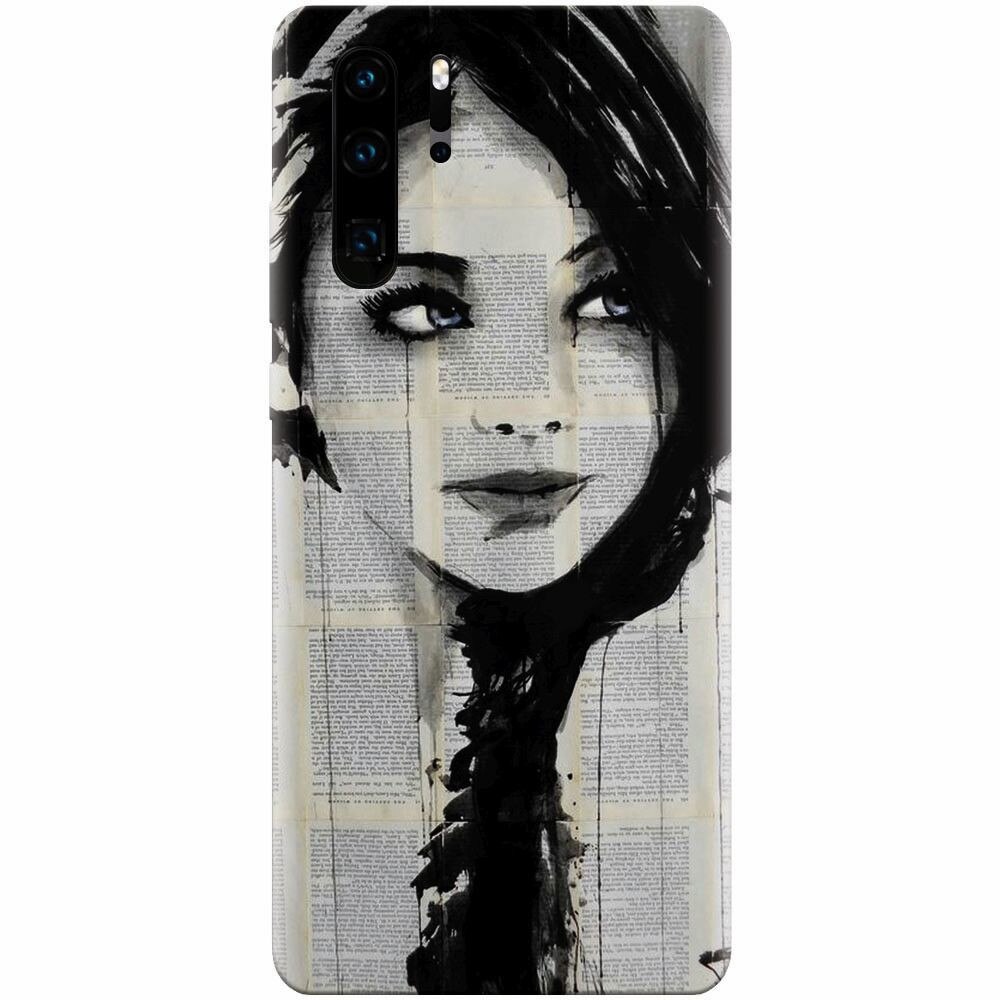 Husa silicon pentru Huawei P30 Pro, Blue Eyes