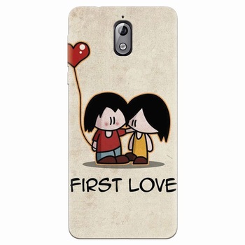Husa silicon pentru Nokia 3.1, First Love Great Lock Screen Husa silicon pentru Nokia 3.1, First Love Great Lock Screen
