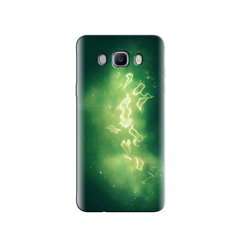 Husa Samsung J5 2016 Abstract Green Galaxy