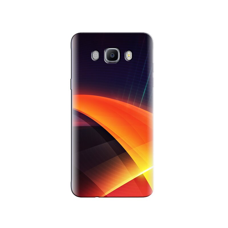 Husa Samsung J5 2016 Abstract Orange Layers