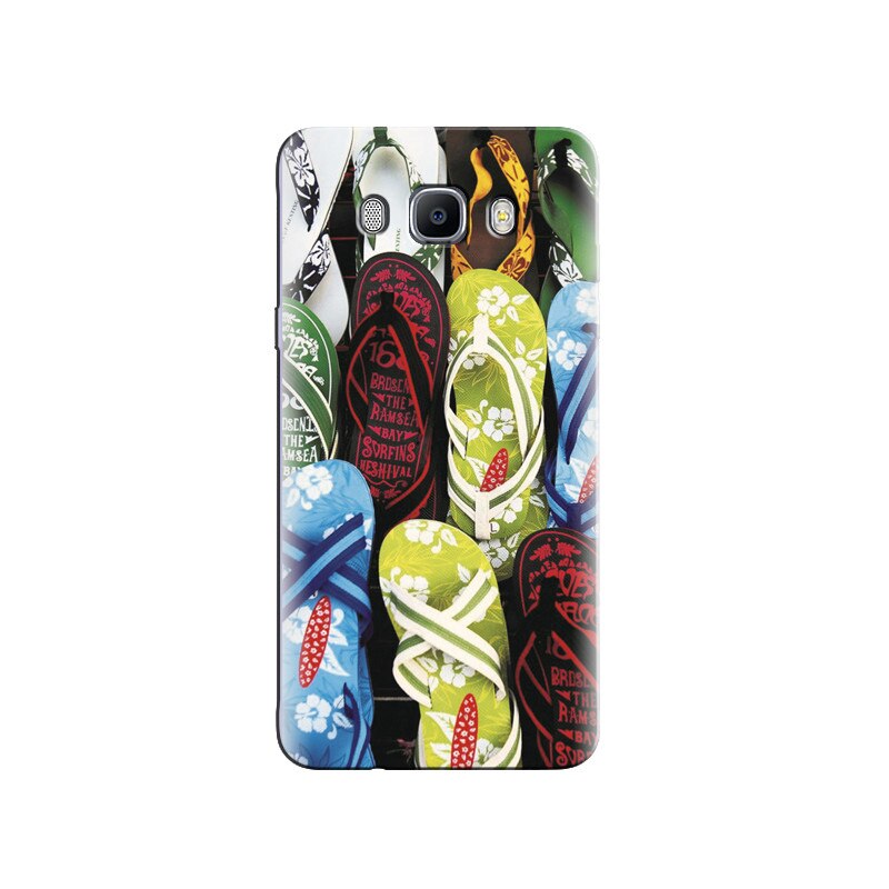 Husa Samsung J5 2016 Colorful Flip Flops