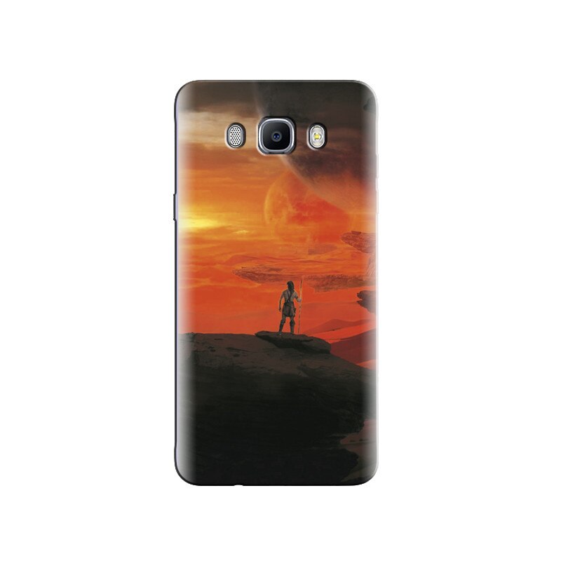 Husa Samsung J5 2016 Different World Man See On Rocks Fantasy