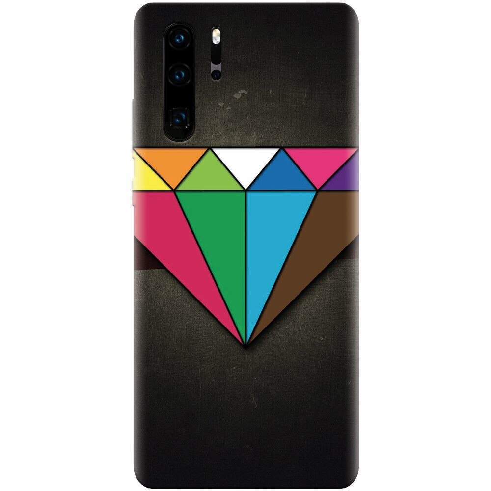 Husa silicon pentru Huawei P30 Pro, Colorful Diamond
