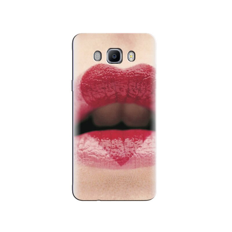 Husa Samsung J5 2016 Girls Hot Strawberry Lipstick Background