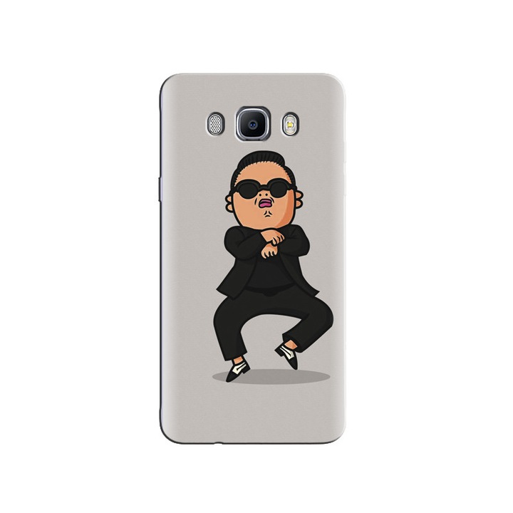 Силиконов калъф, съвместим с модел Samsung Galaxy J5 2016 - Gangnam Style Cartoon High Quality