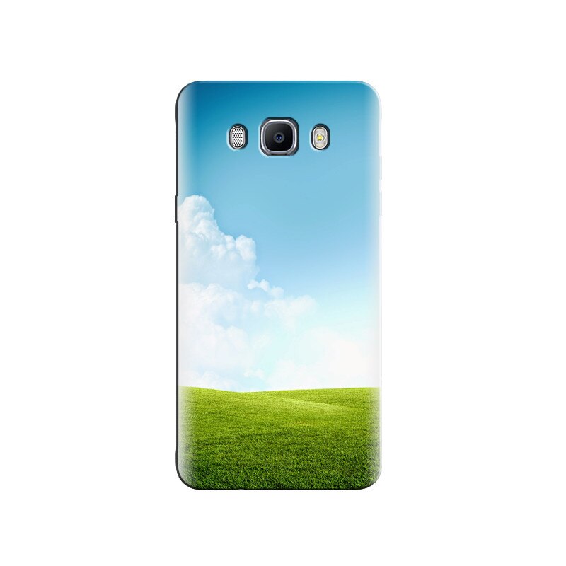 Husa Samsung J5 2016 Grass Field Blue Sky Clouds