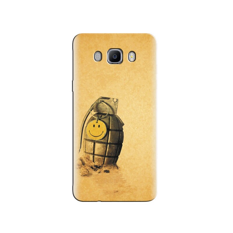 Husa Samsung J5 2016 Hand Grenade With Smiley