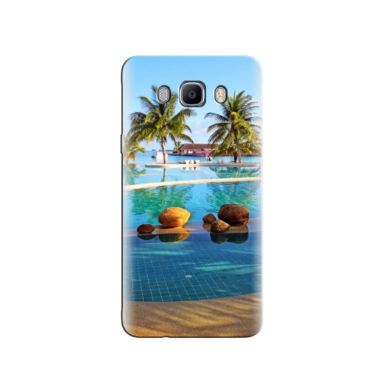 Husa Samsung J5 2016 Holiday Inn Maldives Resort Pool Palm Trees